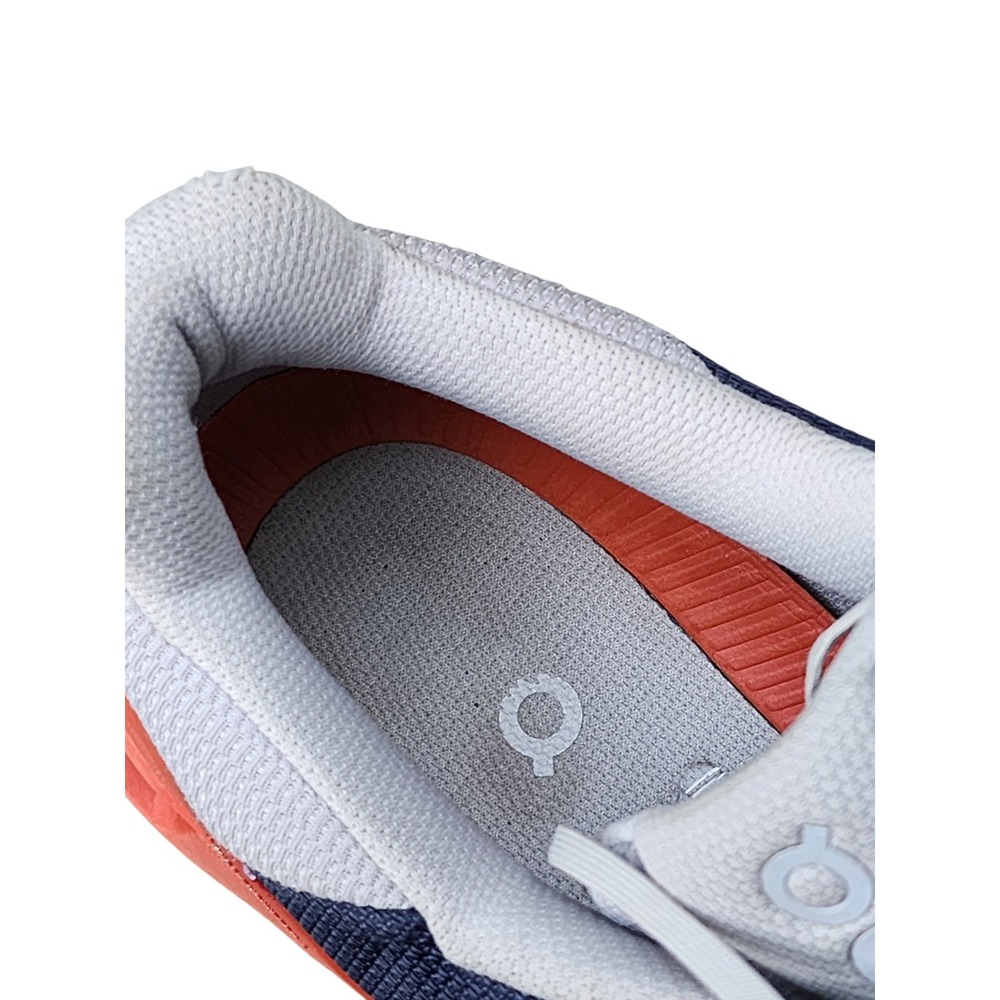 On Cloudflyer Navy Blue Orange Running Shoes Mens 11.5 21.99567 Sneaker - Picture 7 of 9